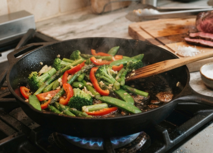 phan-chao-sau-khi-nau-than-ngoai-wagyu-co-the-duoc-tan-dung-cho-rau-cu-neu-can-khong-bi-chay