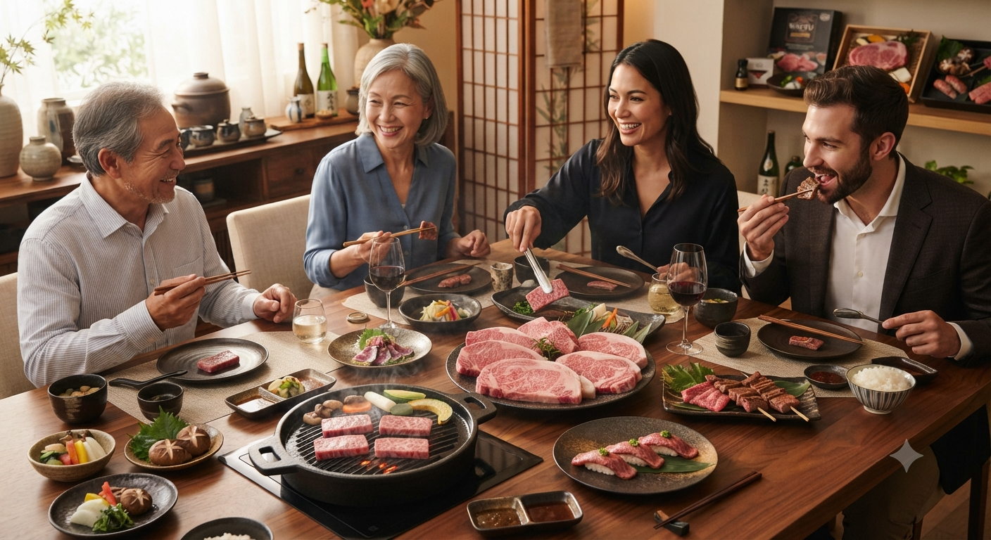 Những lưu ý quan trọng khi tổ chức bữa tiệc bò Wagyu nhiều món tại nhà