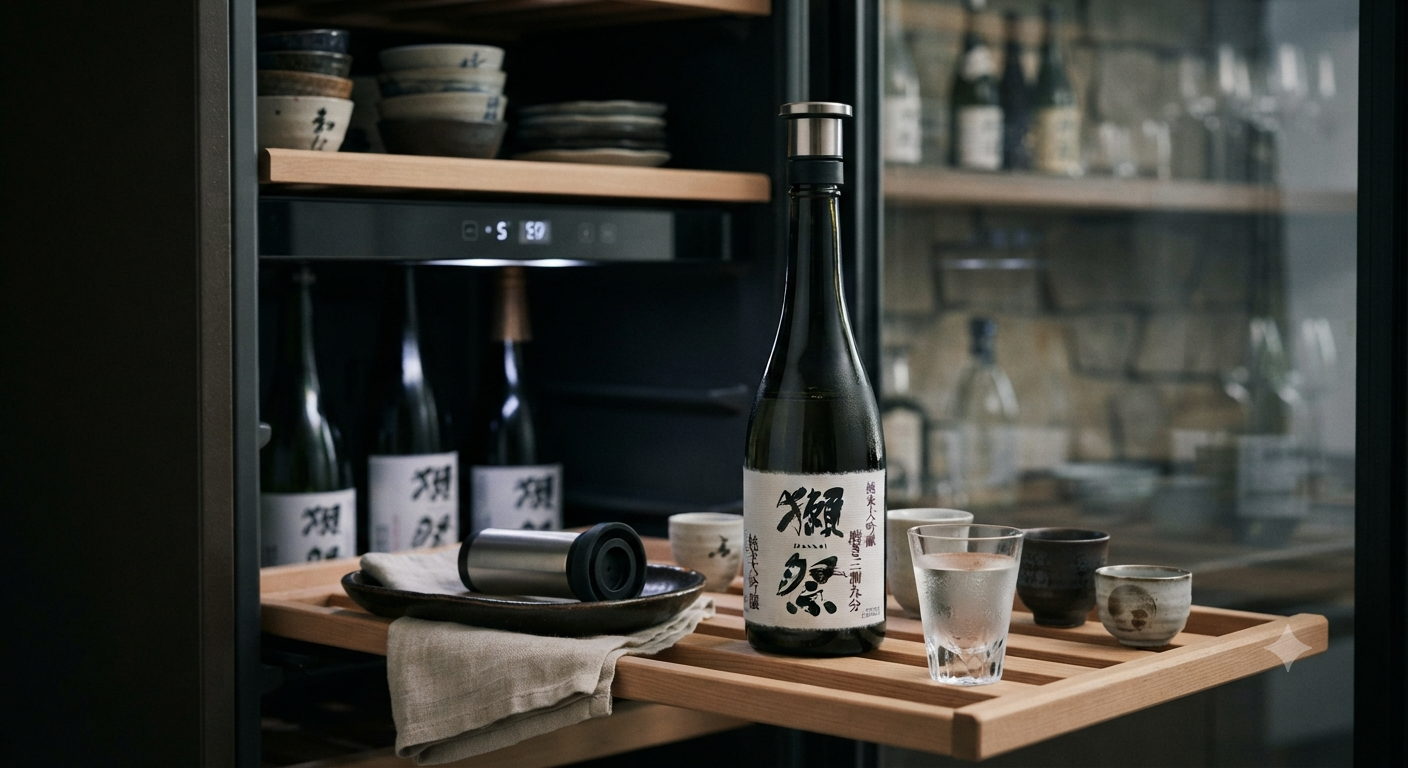 Bí quyết bảo quản rượu Sake đã mở giữ trọn hương vị