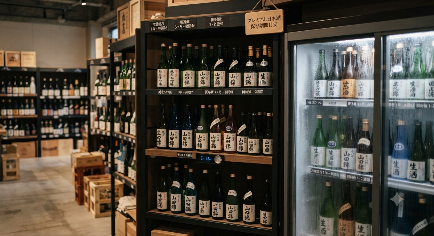 Thời gian bảo quản lý tưởng cho từng loại Sake