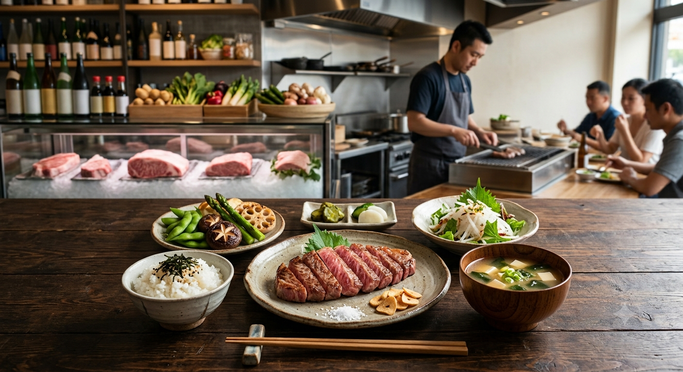 Bí quyết cân bằng bữa ăn với Wagyu