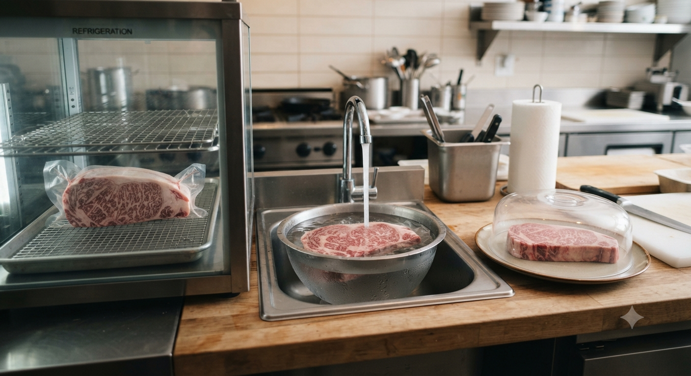 Các phương pháp rã đông bò Wagyu phổ biến và an toàn