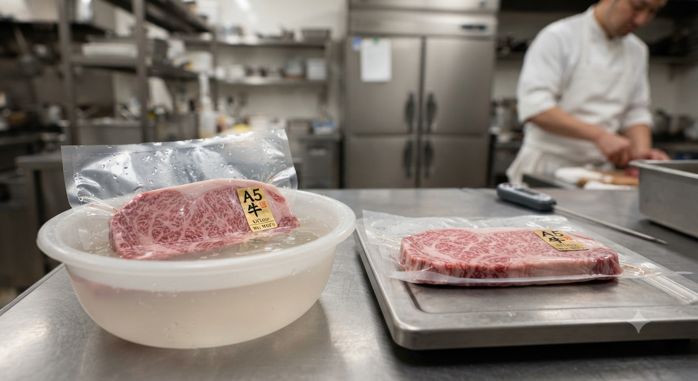 Những điều cần tránh khi rã đông bò Wagyu