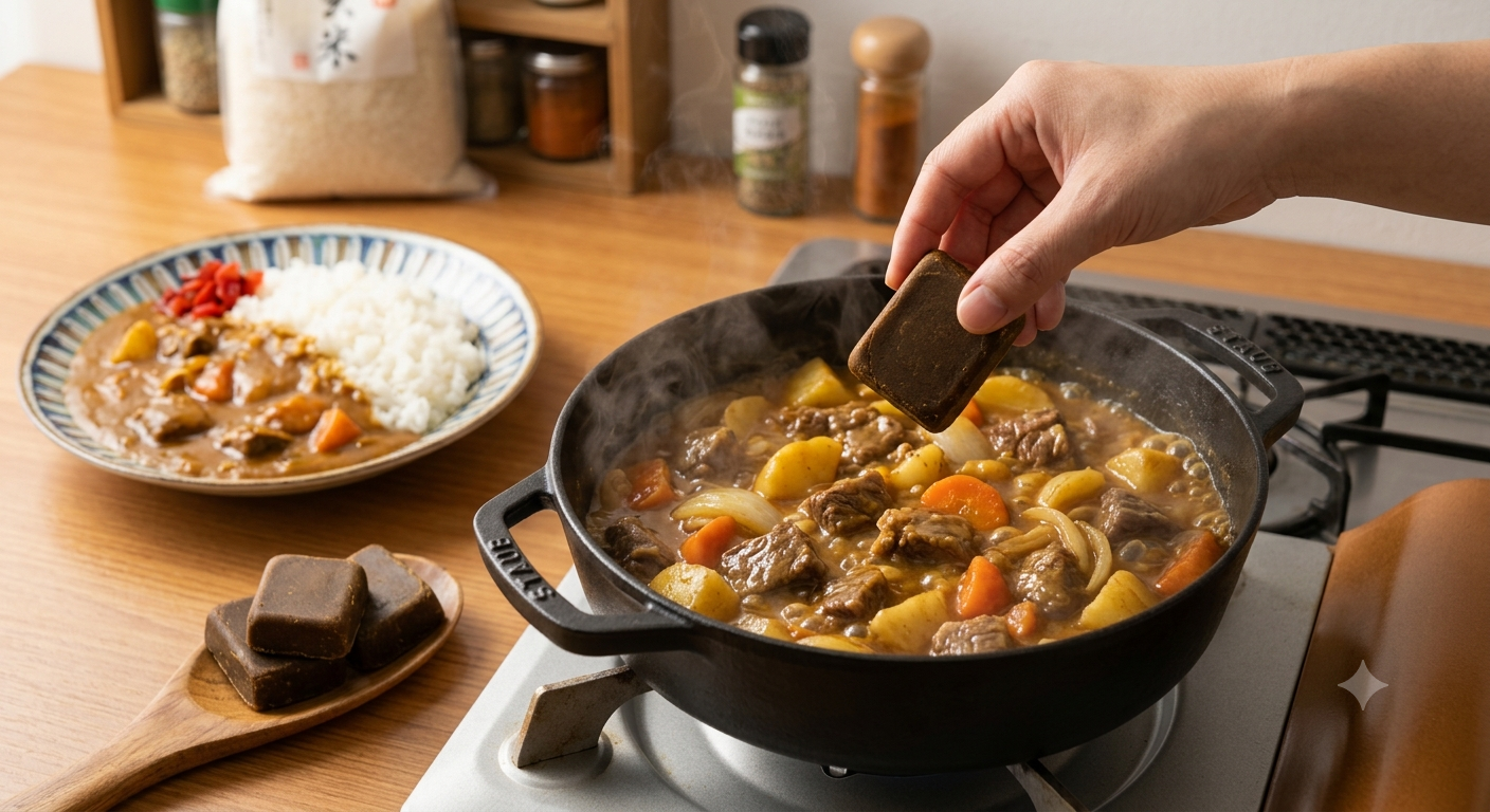 Curry Roux là gì? Khám phá "linh hồn" của cà ri Nhật Bản