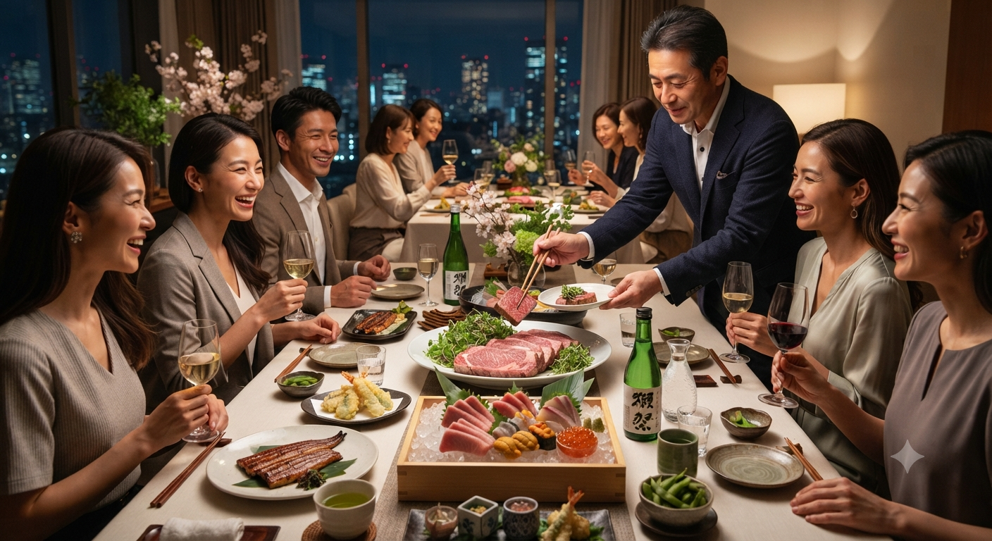 Liên kết các yếu tố trong bữa tiệc và những điều cần lưu ý