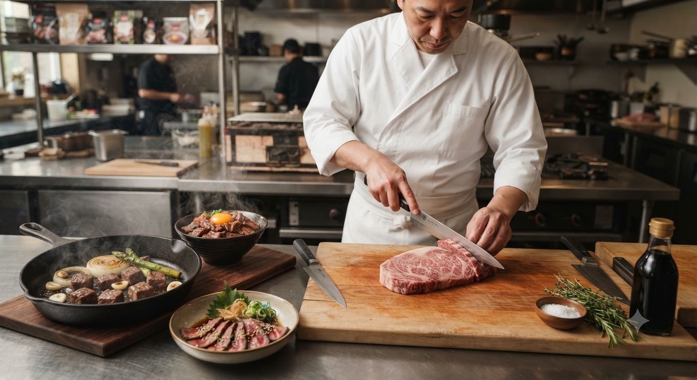 Các Phương Pháp Sử Dụng Đầu Thăn Ngoại Wagyu Hiệu Quả