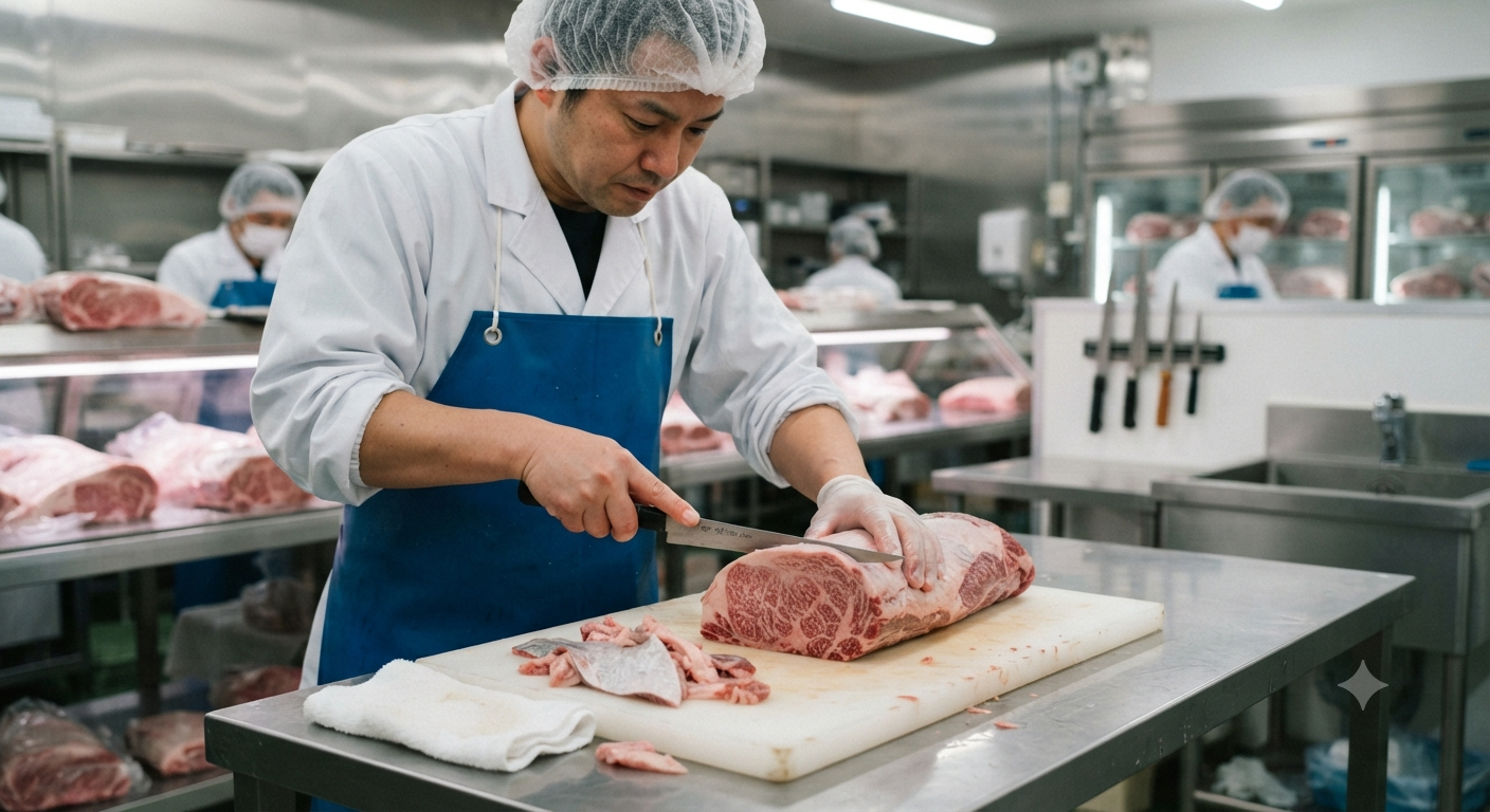 Những điều cần lưu ý khi thao tác với thăn nội Wagyu