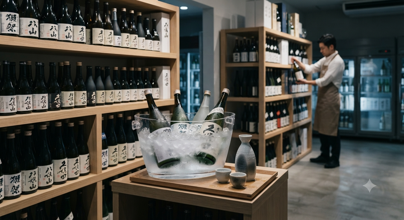 Những điểm cần lưu ý khi bảo quản và làm lạnh rượu Sake