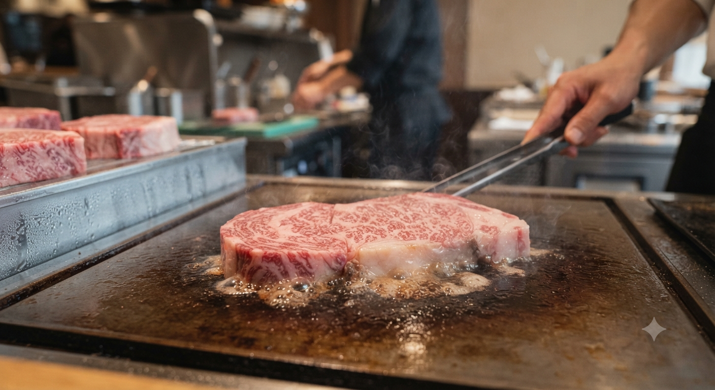 Đặc điểm cấu trúc và lý do nạc lưng Wagyu nhanh chín