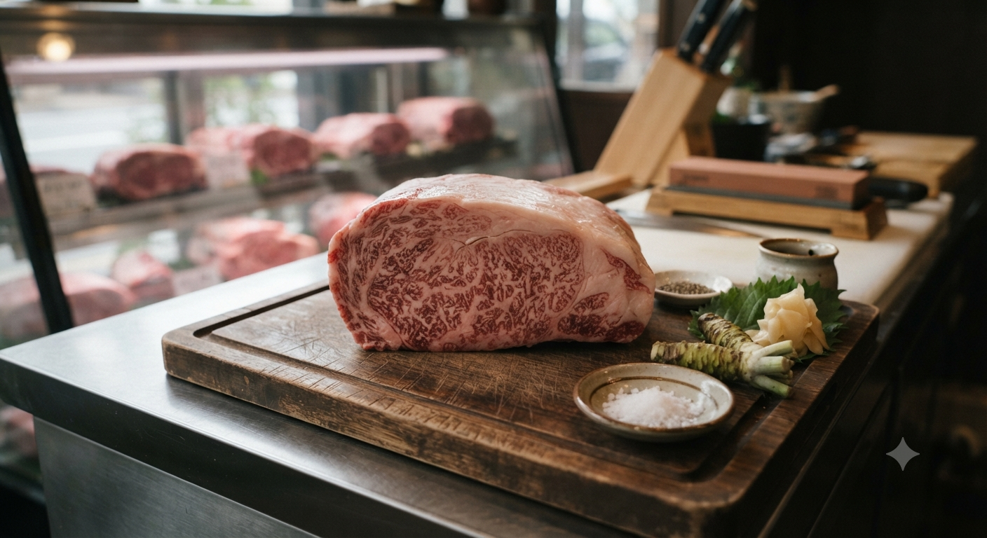 Đặc điểm cấu trúc của nạc lưng Wagyu và nhu cầu cân bằng vị giác