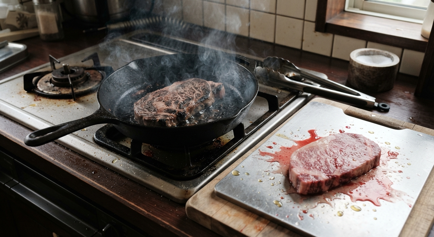 Những lỗi thường gặp khi áp chảo bò Wagyu tại nhà