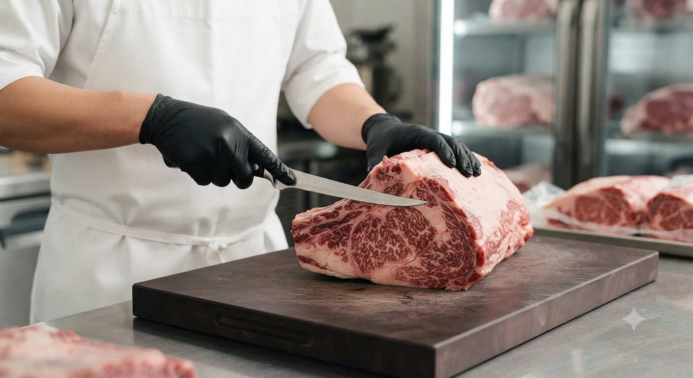 Hiểu về đặc tính của mỡ bẹ sườn vai Wagyu