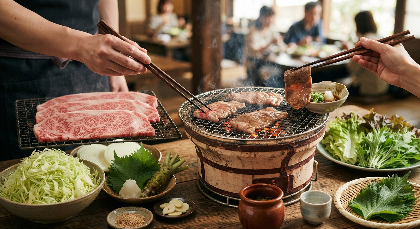 Tổng quan về trải nghiệm thưởng thức gầu bò Wagyu và tầm quan trọng của rau ăn kèm