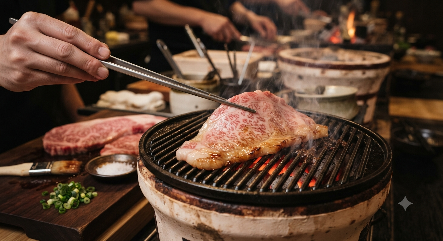 Đặc tính của sườn non Wagyu và lý do cần kỹ thuật nướng phù hợp