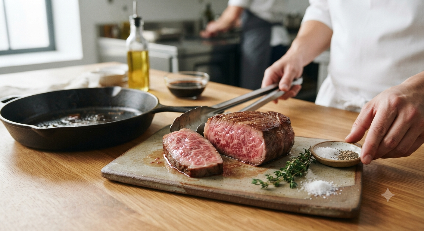 Đặc tính của thăn nội Wagyu và lý do không nên hâm lại