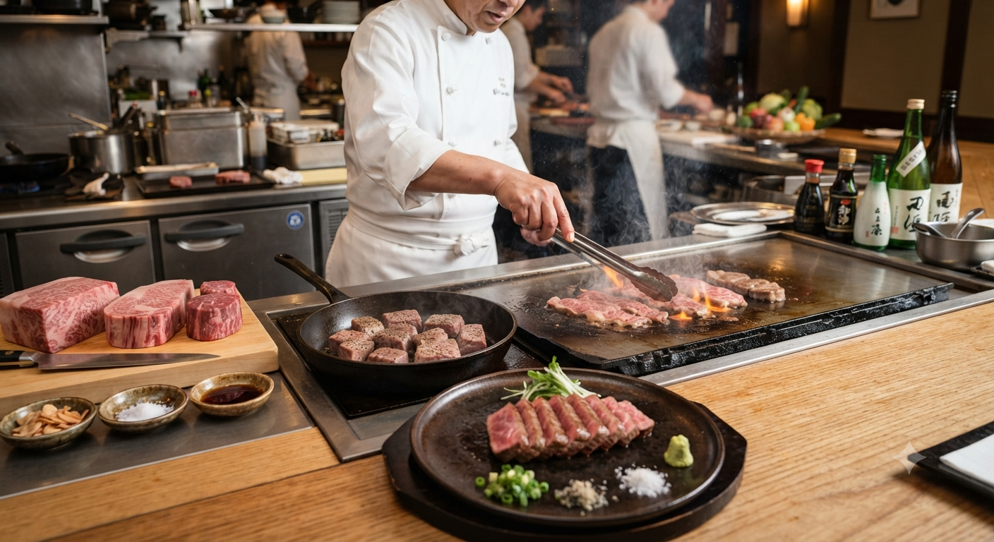 Cách chế biến các phần bò Wagyu phổ biến