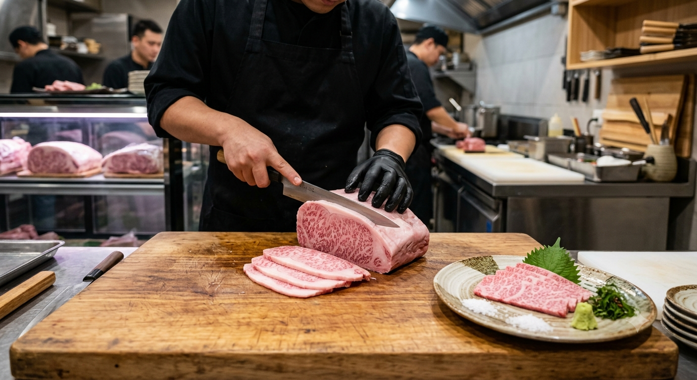 Bảo quản và chuẩn bị thịt Wagyu trước khi chế biến