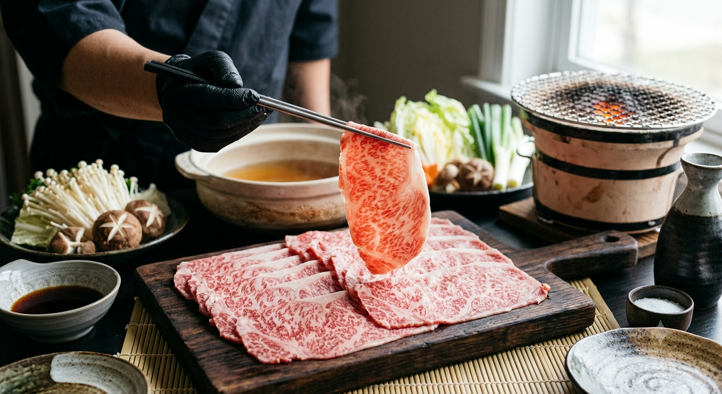 Cắt lát Wagyu mỏng: Lựa chọn lý tưởng cho các món lẩu và nướng nhanh